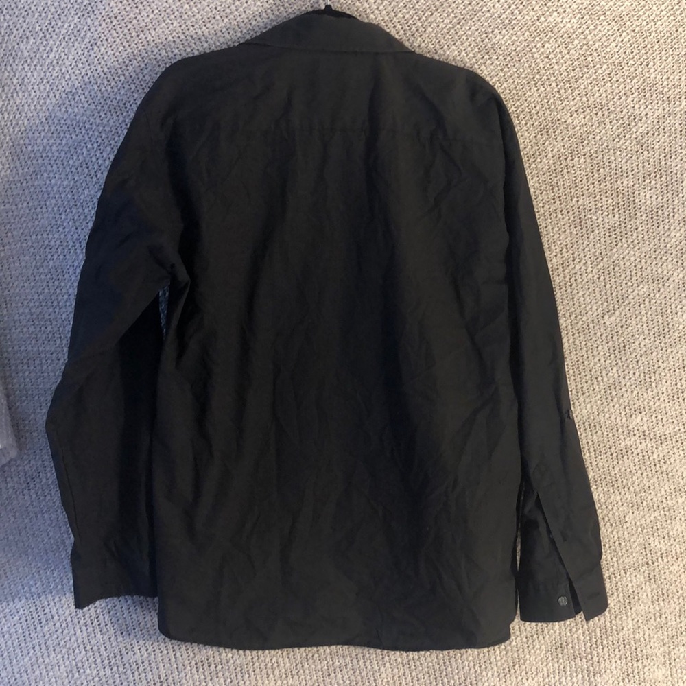 Eighth Avenue Black Button Down Shirt - Picture 5 of 5